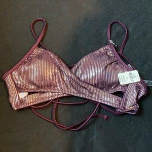 PINK top purple with glitter.